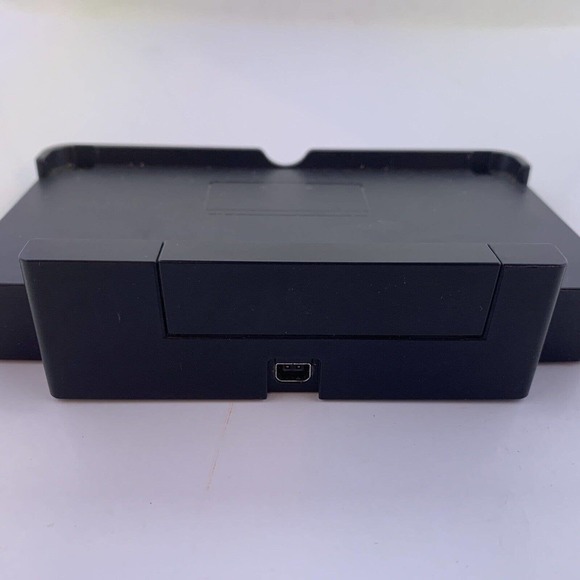 Original Nintendo 3DS Charging Cradle / Docking Station BLACK CTR-007 - Picture 3 of 4